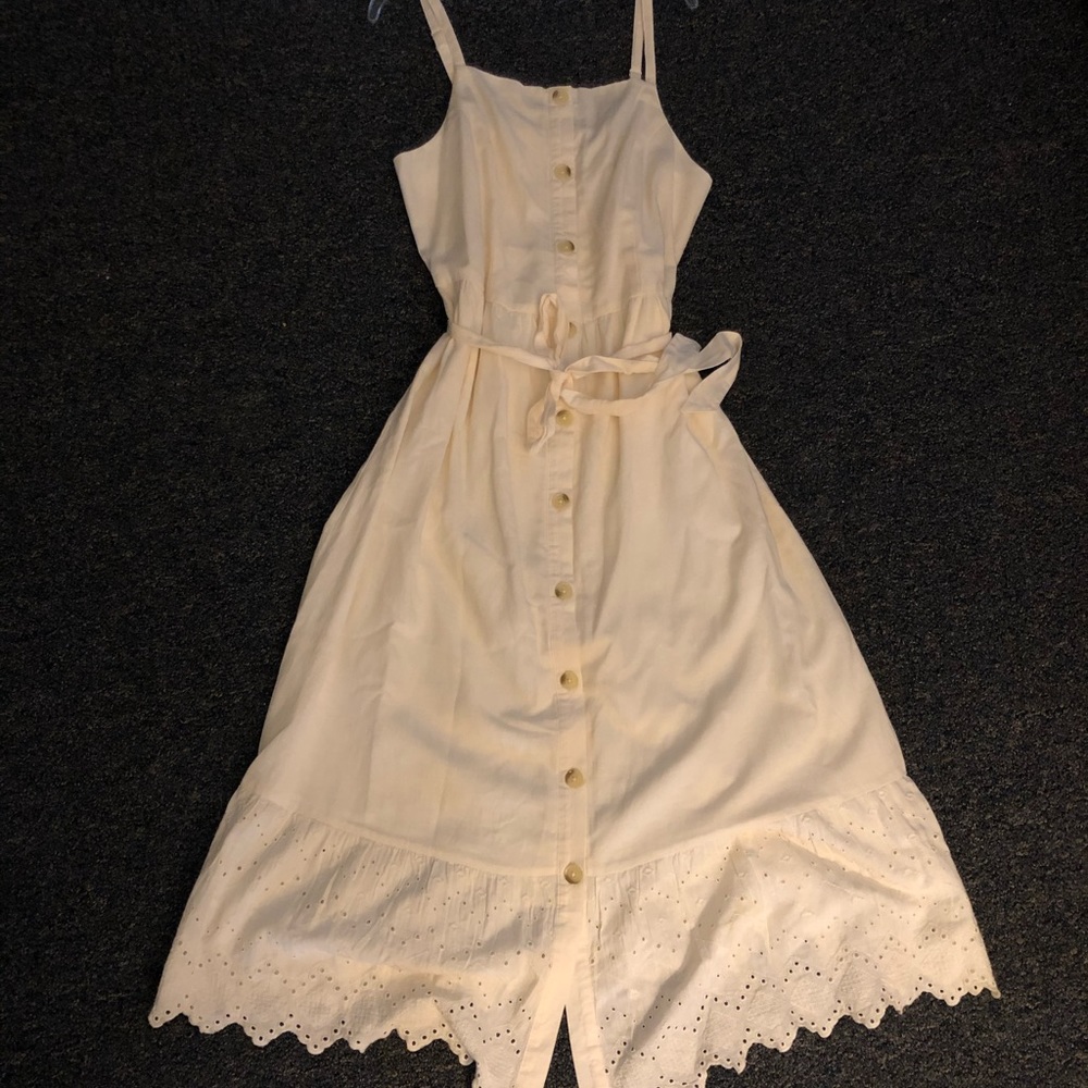 Old navy off white long dress Sz. M